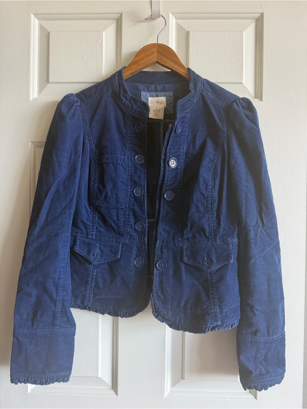 Cidra by Anthropologie Corduroy Peplum Jacket | Vintage
